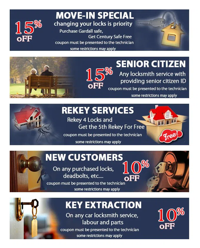 Locksmith Master Shop Nottingham, MD 410-941-7023 - coupon21-set-five